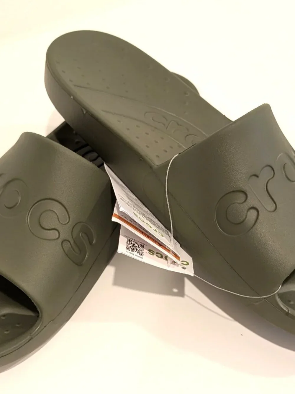 Crocs Classic Slide Army Green Size 9 (Men) Slip On Sandals NWT